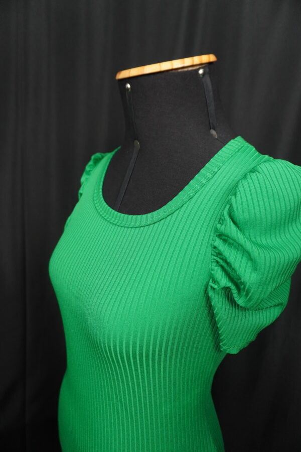 VESTIDO MIDI CANELADO (M) - Imagem 3