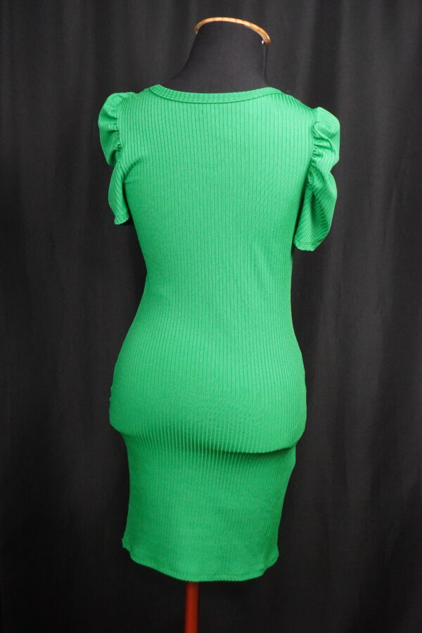 VESTIDO MIDI CANELADO (M) - Imagem 4
