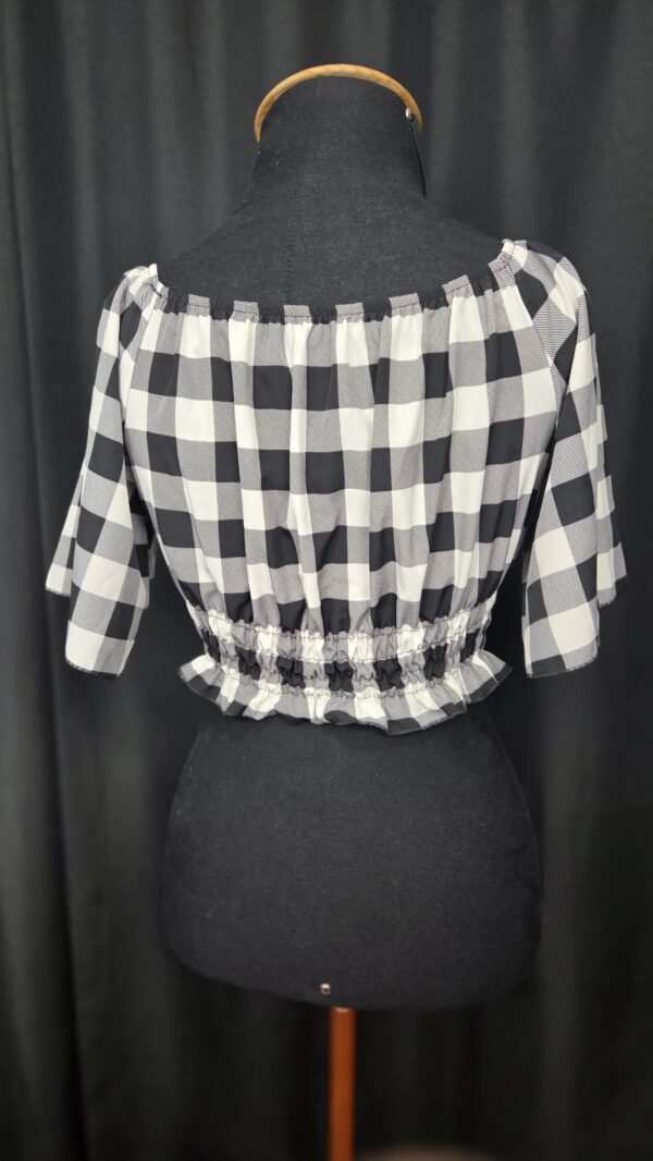 CROPPED XADREZ (M) - Imagem 3