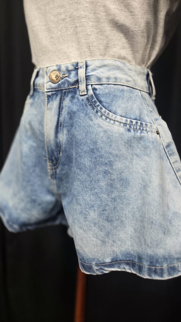 SHORTS JEANS GRIFITI (M) - Imagem 2