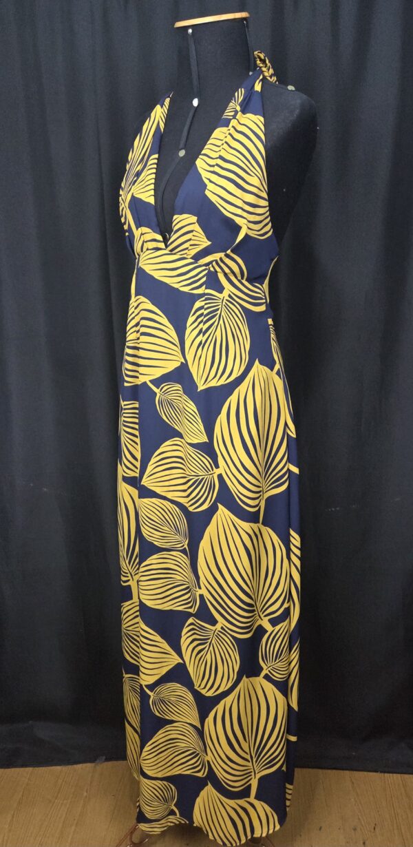 VESTIDO LONGO ESTAMPADO (M)
