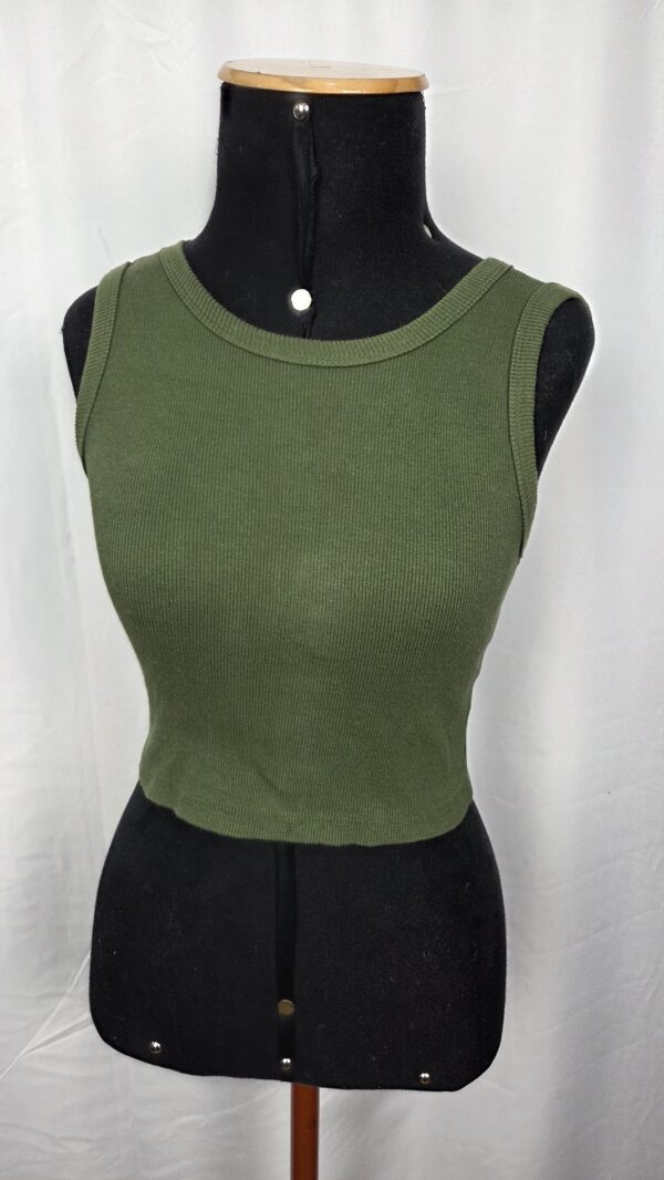 CROPPED CANELADO (M)