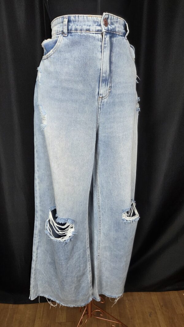 CALÇA WIDE LEG BLUESTEEL (GG)