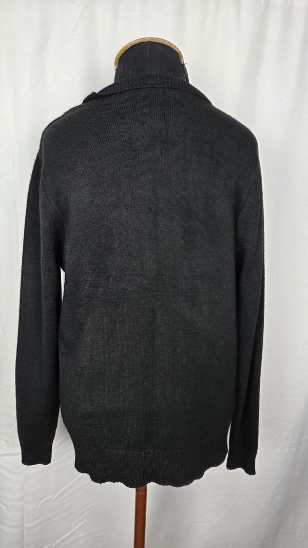 CARDIGAN CASUAL PRETO (G) - Imagem 3