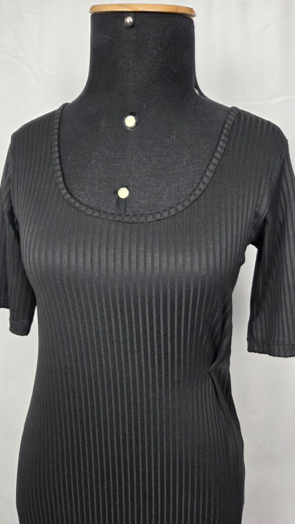 VESTIDO CANELADO MEIA LUA (M) - Imagem 2