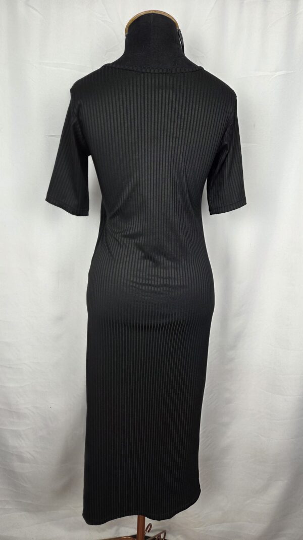 VESTIDO CANELADO MEIA LUA (M) - Imagem 3