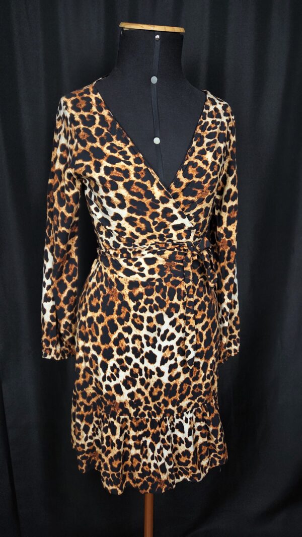 VESTIDO ENVELOPE ANIMAL PRINT (M)
